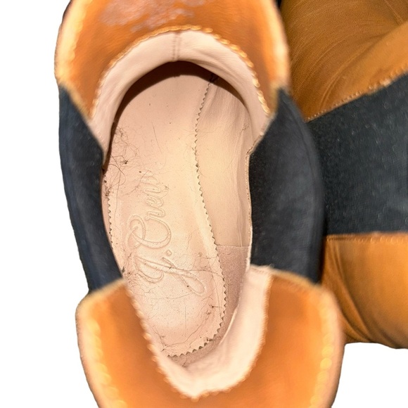 J.Crew Women’s tan chestnut Leather Pull On Chelsea Ankle Boot Style BA557 sz 7 - Picture 5 of 7